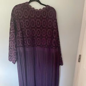 ELOQII LACE EVENING MAXI DRESS SZ 26